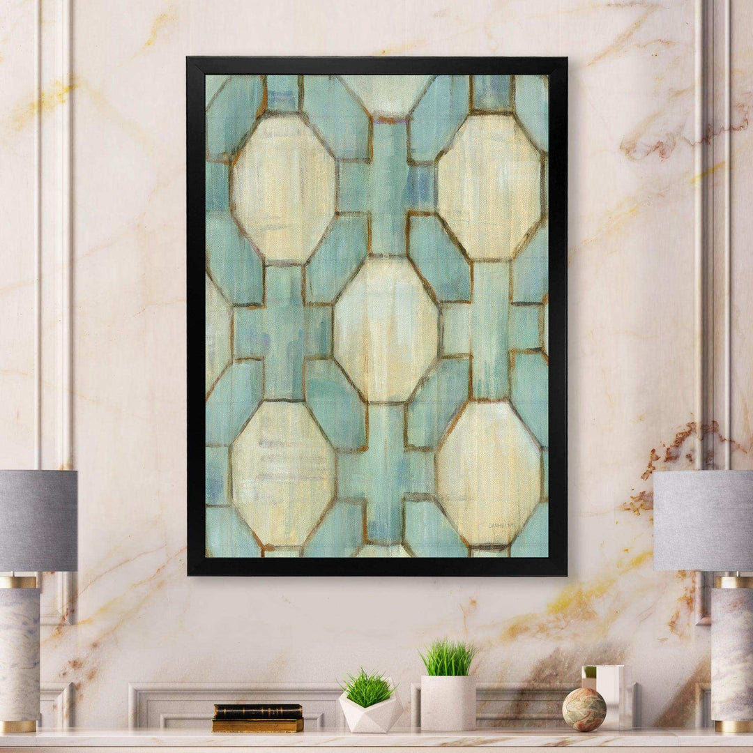 Geometric Title Element - Modern Canvas Wall Art