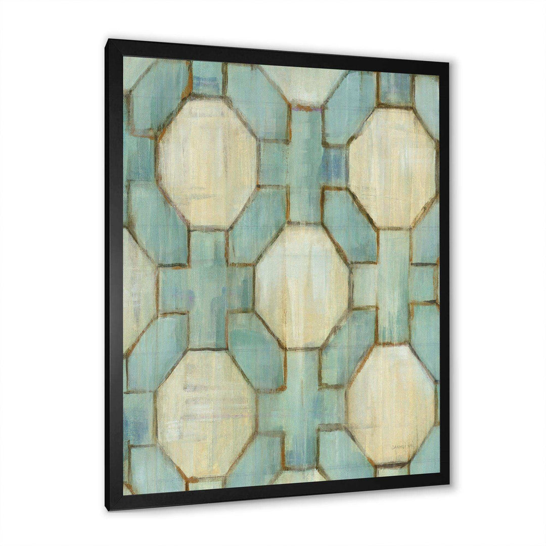 Geometric Title Element - Modern Canvas Wall Art