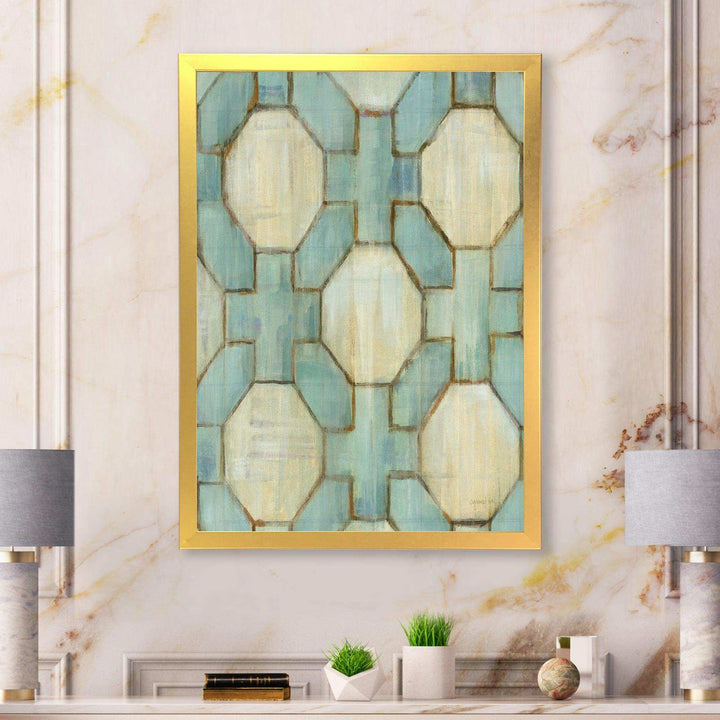 Geometric Title Element - Modern Canvas Wall Art