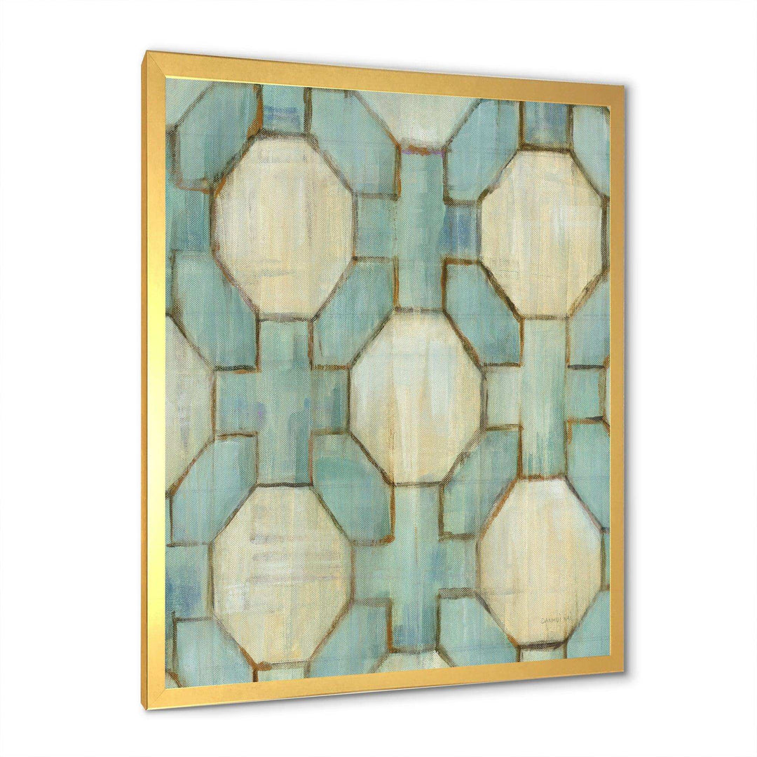 Geometric Title Element - Modern Canvas Wall Art