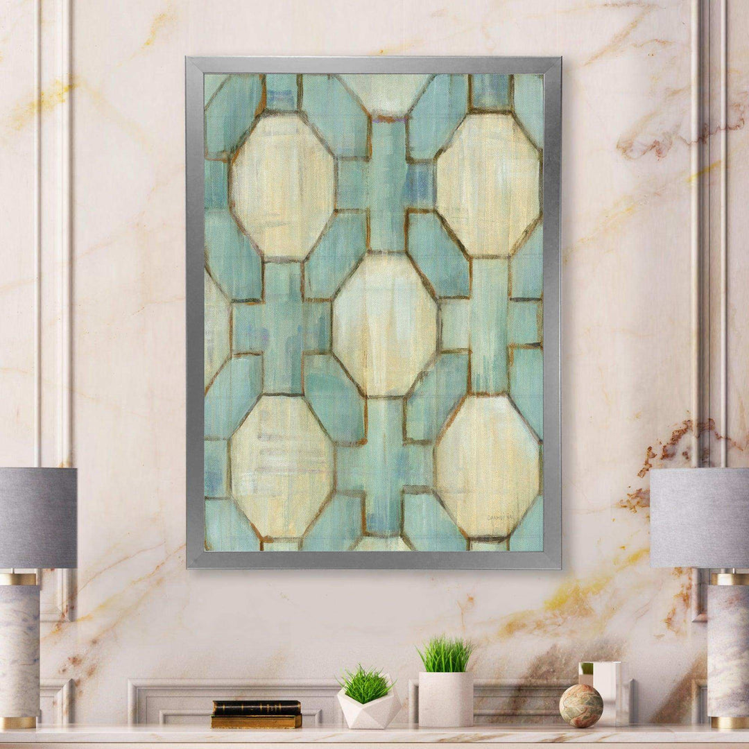 Geometric Title Element - Modern Canvas Wall Art