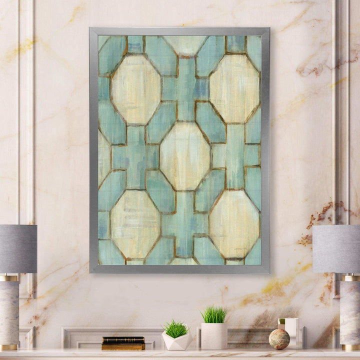 Geometric Title Element - Modern Canvas Wall Art