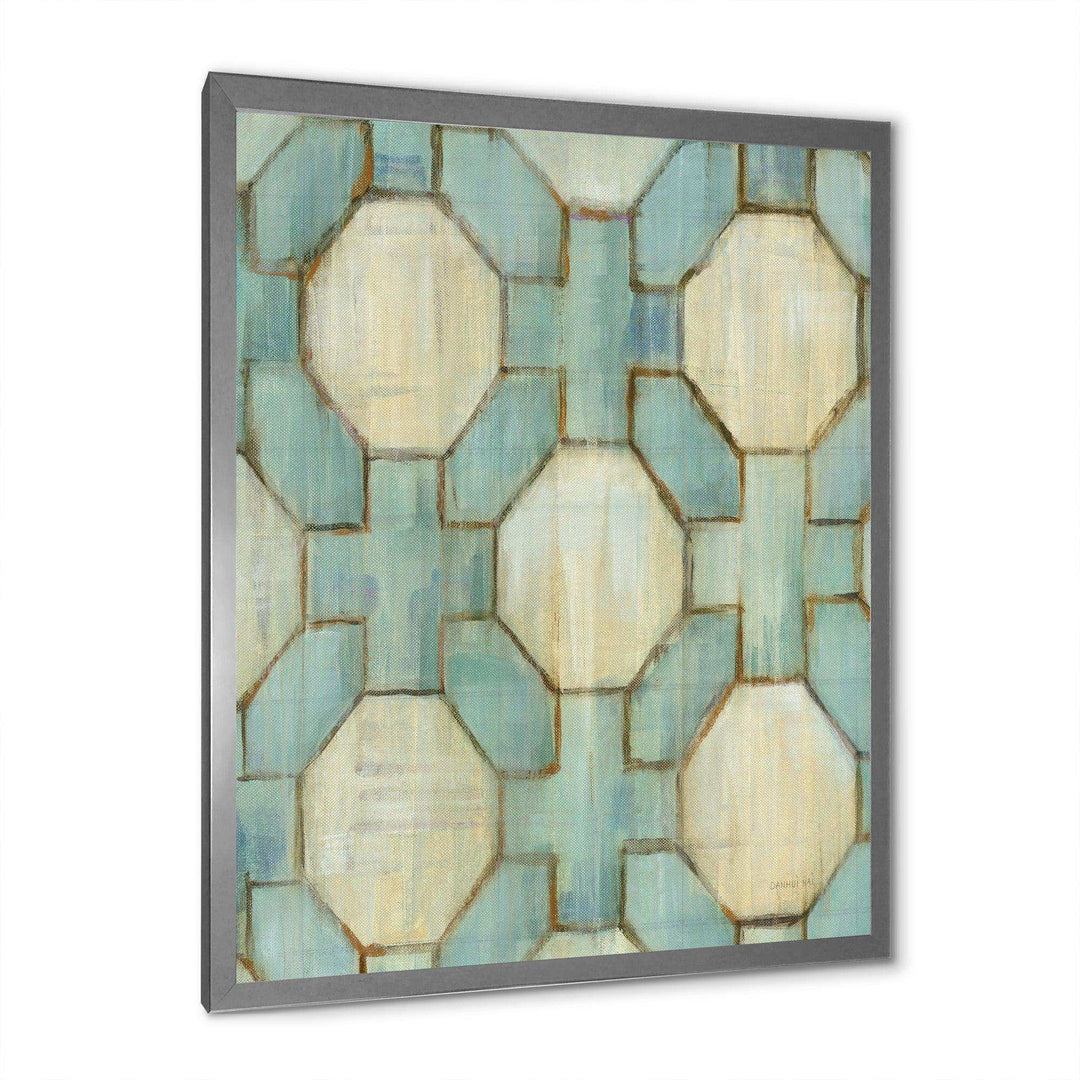 Geometric Title Element - Modern Canvas Wall Art