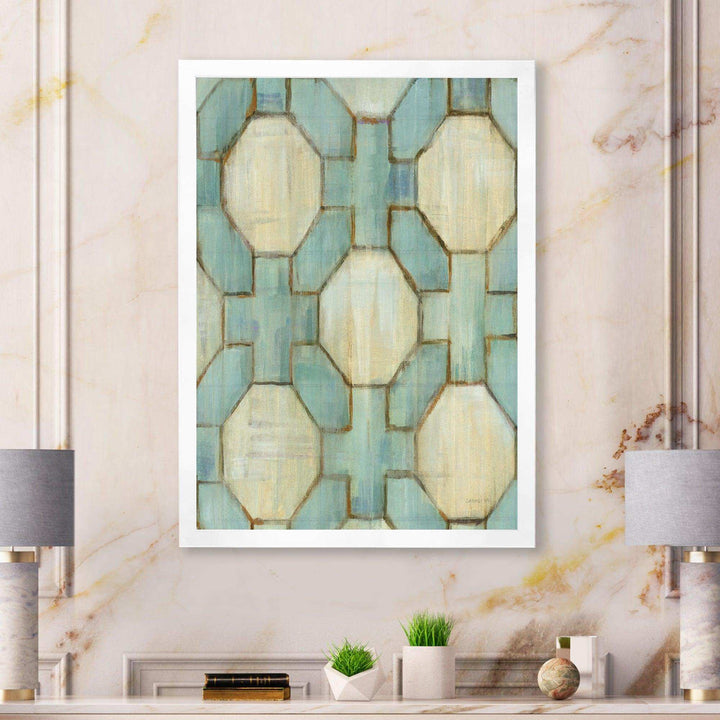 Geometric Title Element - Modern Canvas Wall Art