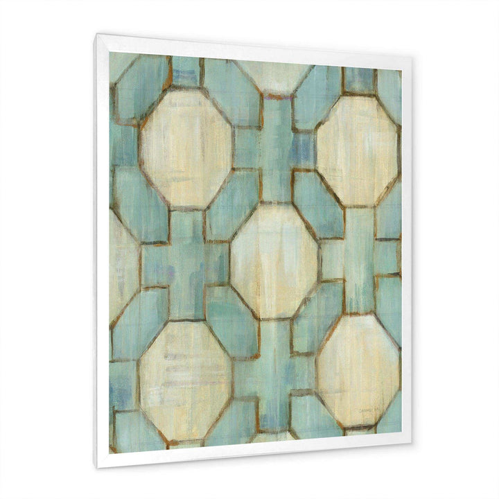 Geometric Title Element - Modern Canvas Wall Art
