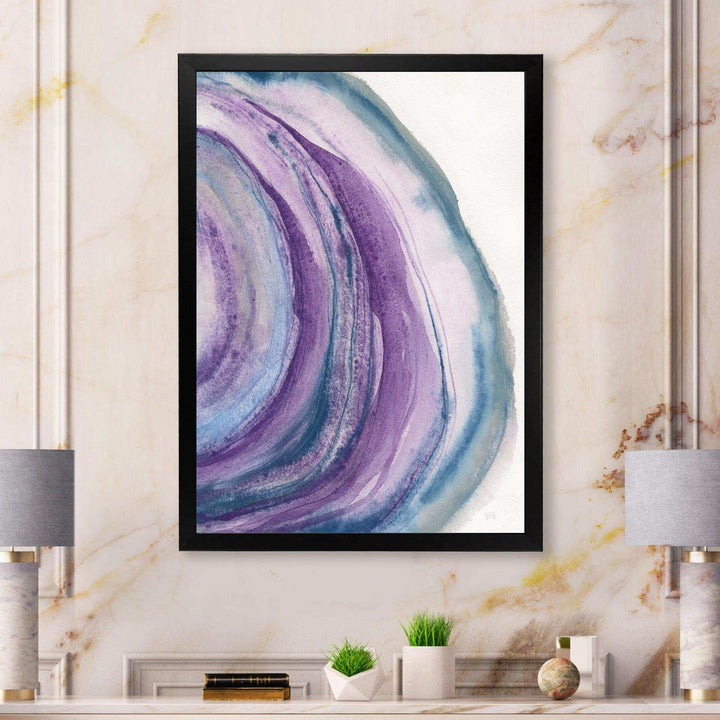Watercolor Geode I - Farmhouse Wall Art Prints