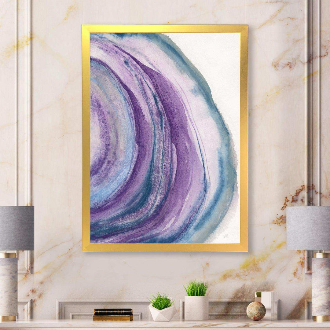 Watercolor Geode I - Farmhouse Wall Art Prints