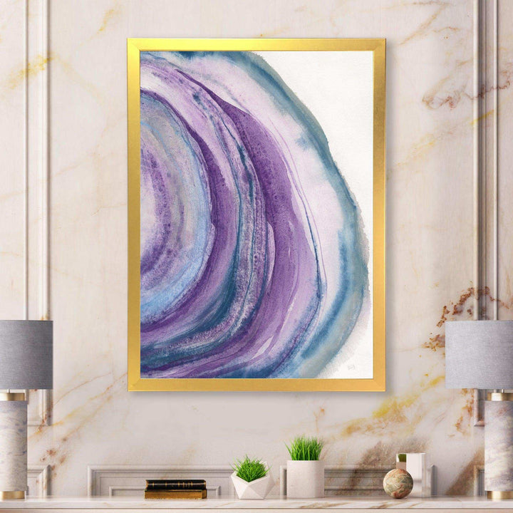 Watercolor Geode I - Farmhouse Wall Art Prints