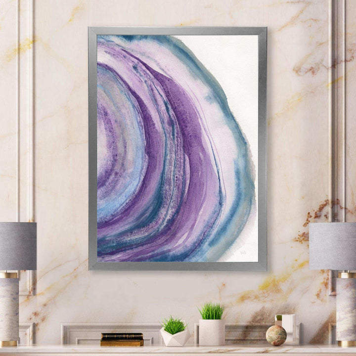 Watercolor Geode I - Farmhouse Wall Art Prints