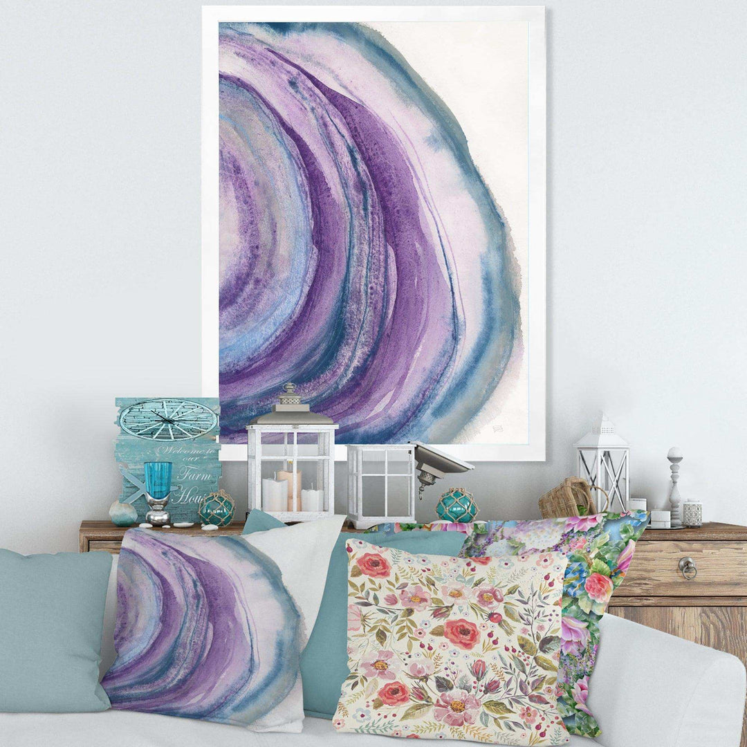 Watercolor Geode I - Farmhouse Wall Art Prints