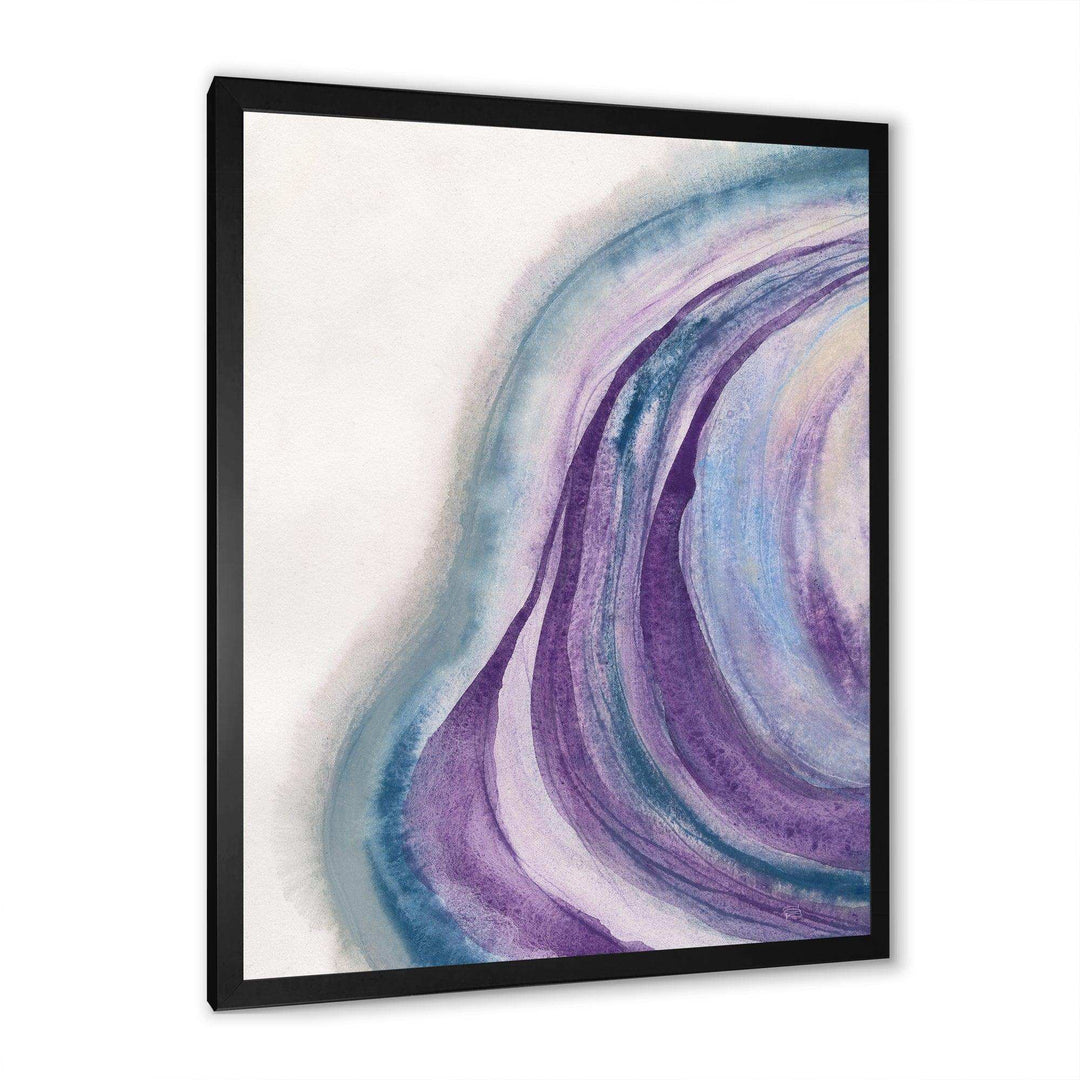 Watercolor Geode II - Modern Wall Art Prints
