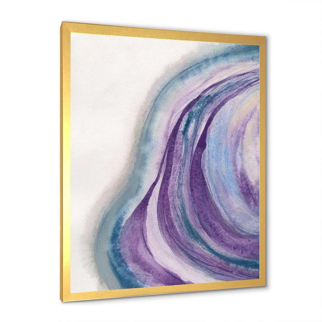 Watercolor Geode II - Modern Wall Art Prints