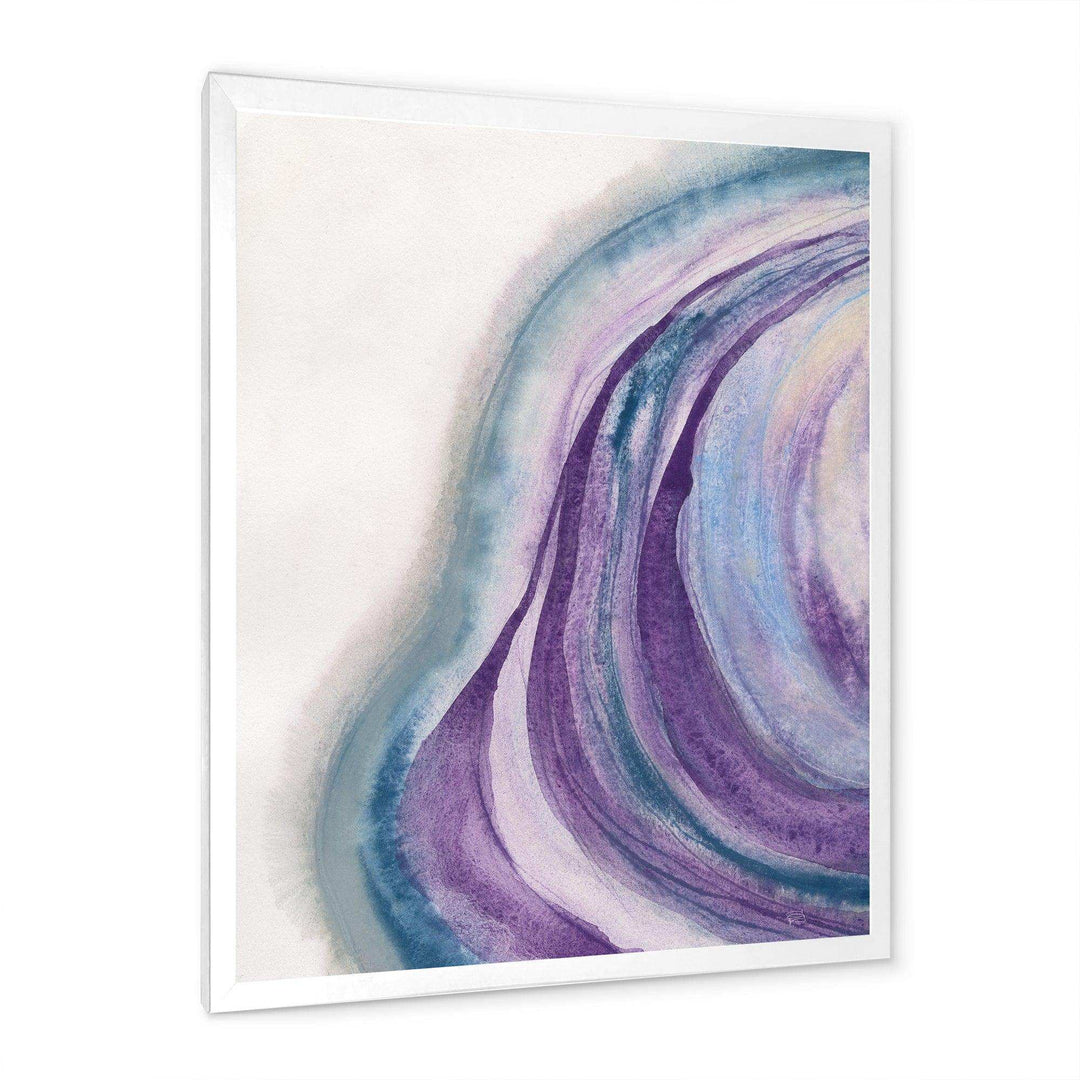 Watercolor Geode II - Modern Wall Art Prints