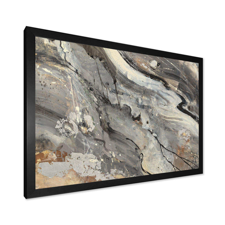 Fire and Ice Minerals II - Farmhouse Living Room Wall Decor