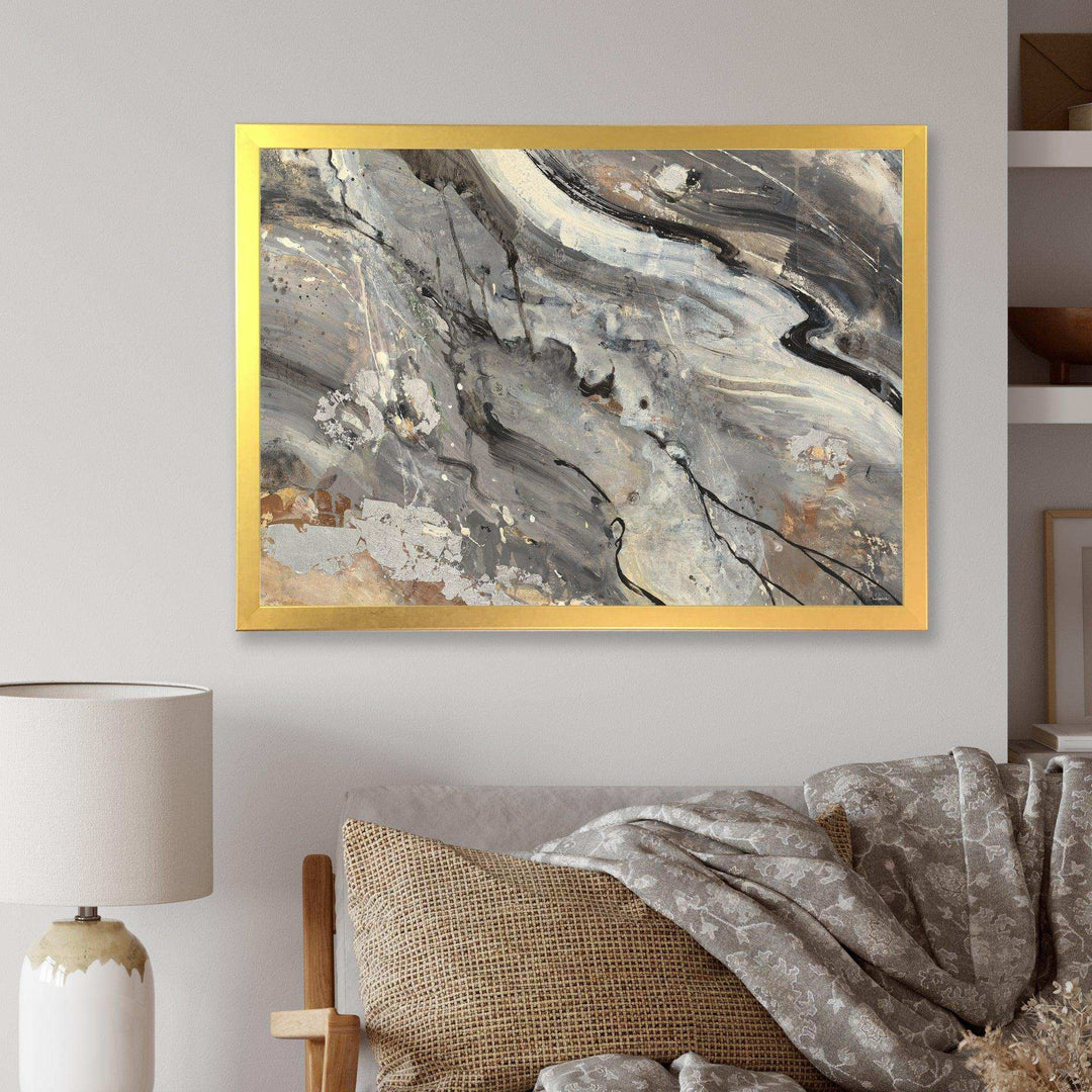 Fire and Ice Minerals II - Farmhouse Living Room Wall Decor