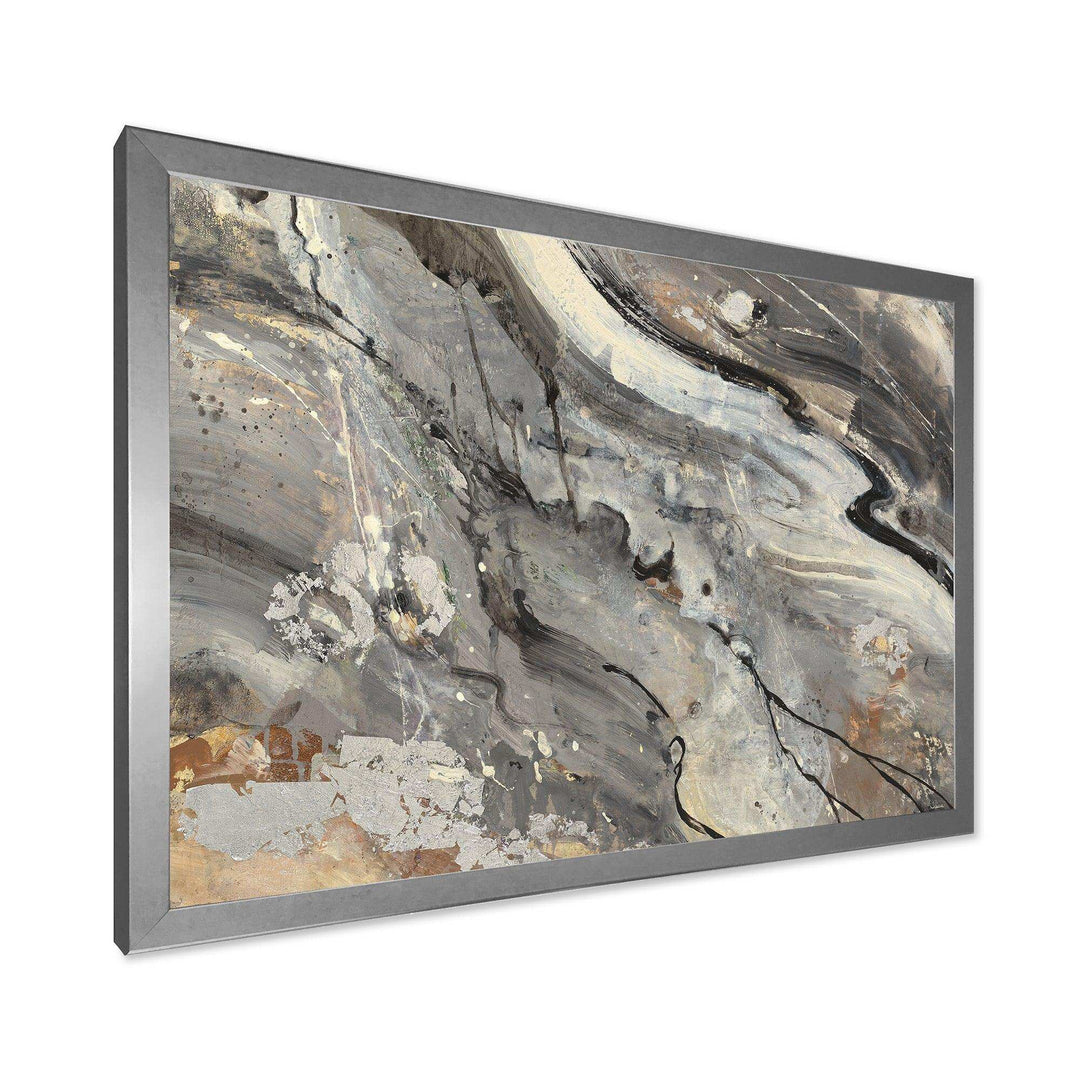 Fire and Ice Minerals II - Farmhouse Living Room Wall Decor