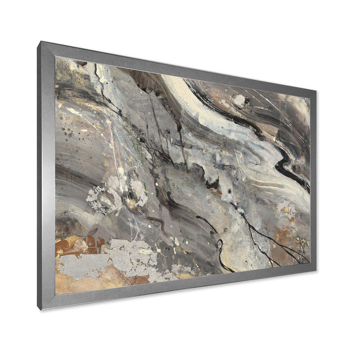 Fire and Ice Minerals II - Farmhouse Living Room Wall Decor