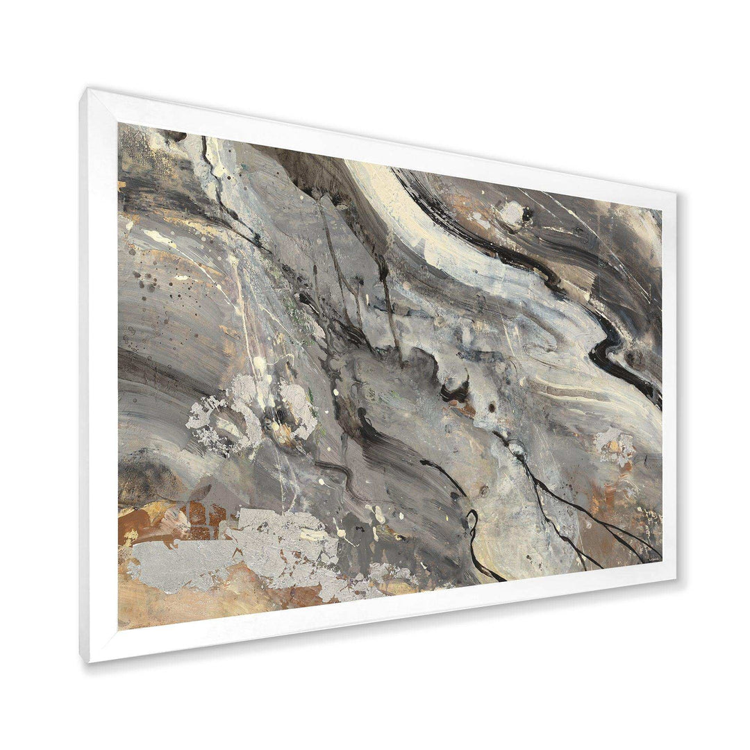 Fire and Ice Minerals II - Farmhouse Living Room Wall Decor