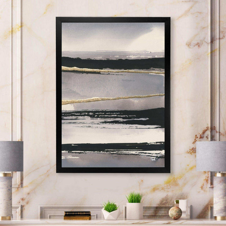 Glamorous Morning Fog III - Modern Canvas Wall Art