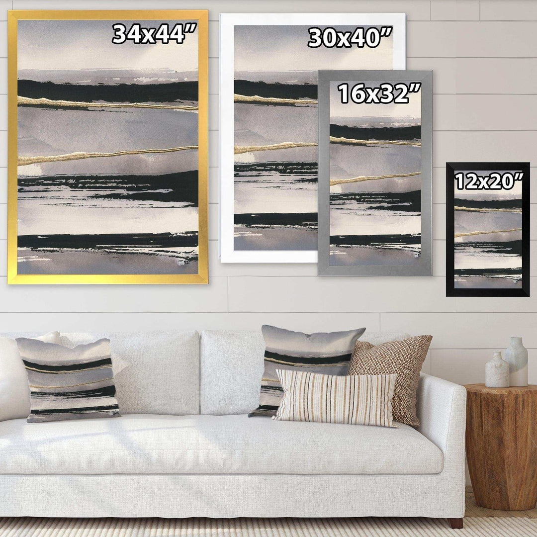 Glamorous Morning Fog III - Modern Canvas Wall Art