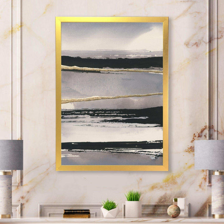 Glamorous Morning Fog III - Modern Canvas Wall Art