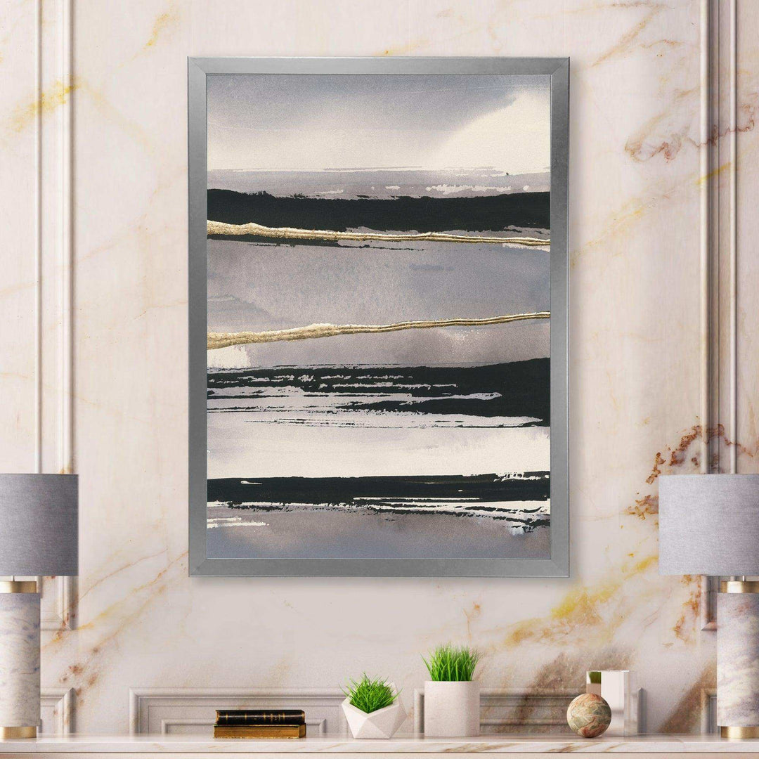Glamorous Morning Fog III - Modern Canvas Wall Art