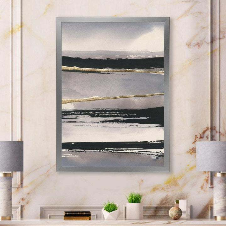 Glamorous Morning Fog III - Modern Canvas Wall Art