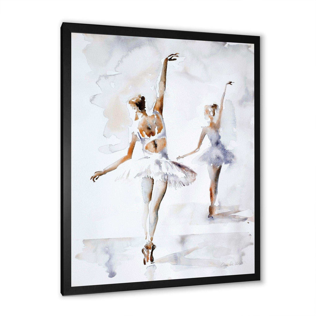 watercolors Ballerinas Dance II