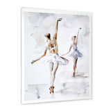 watercolors Ballerinas Dance II