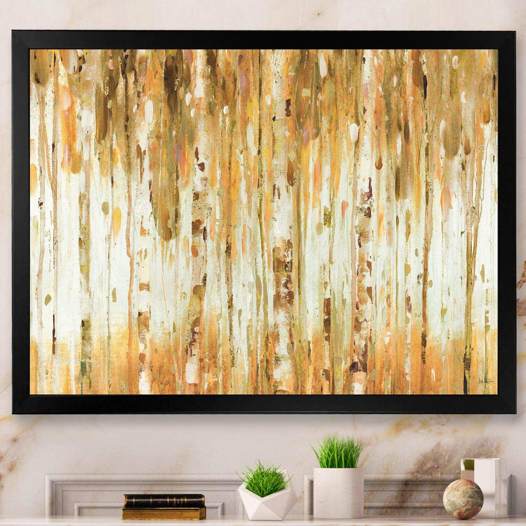 The Forest I Fall Crop - Modern Bedroom Wall Art
