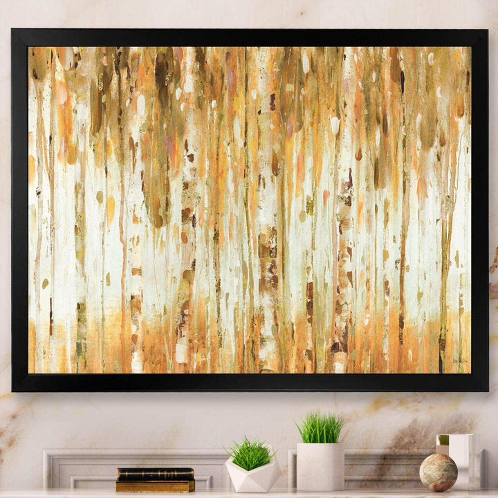 The Forest I Fall Crop - Modern Bedroom Wall Art