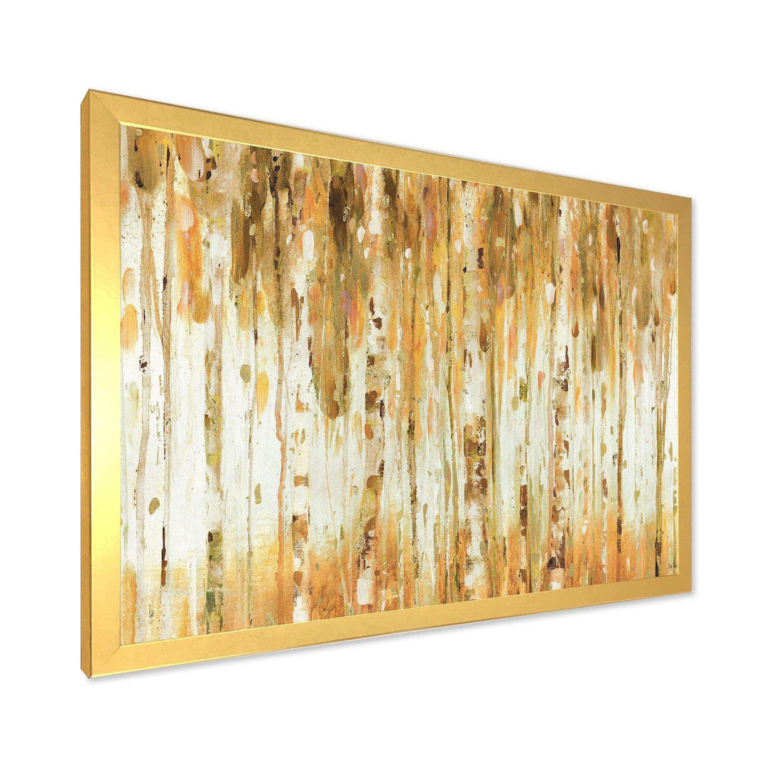 The Forest I Fall Crop - Modern Bedroom Wall Art