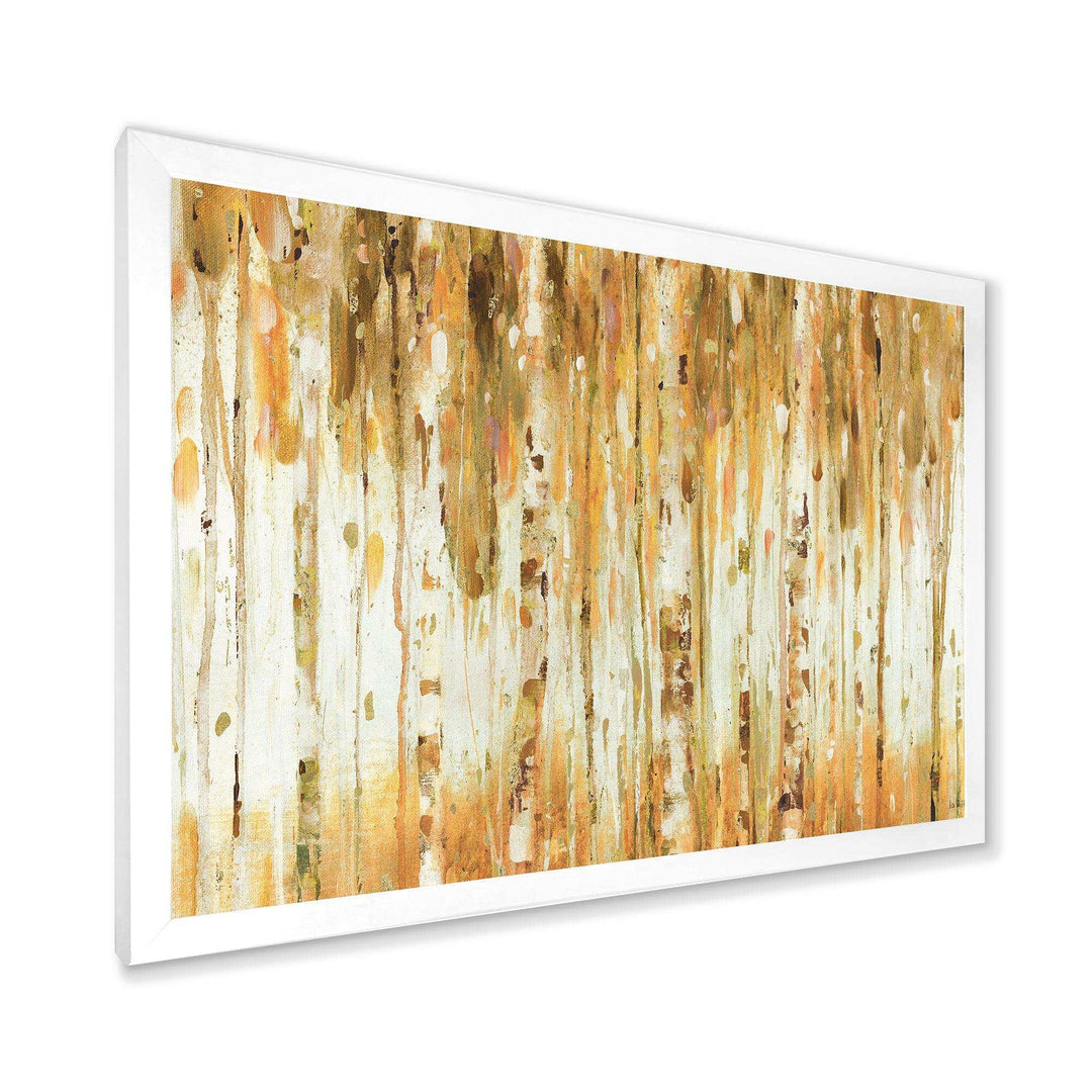 The Forest I Fall Crop - Modern Bedroom Wall Art