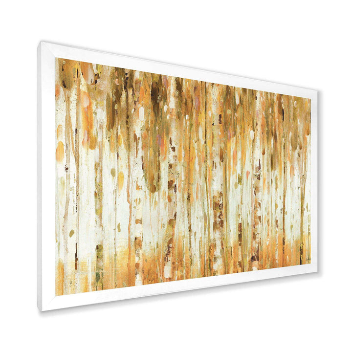 The Forest I Fall Crop - Modern Bedroom Wall Art