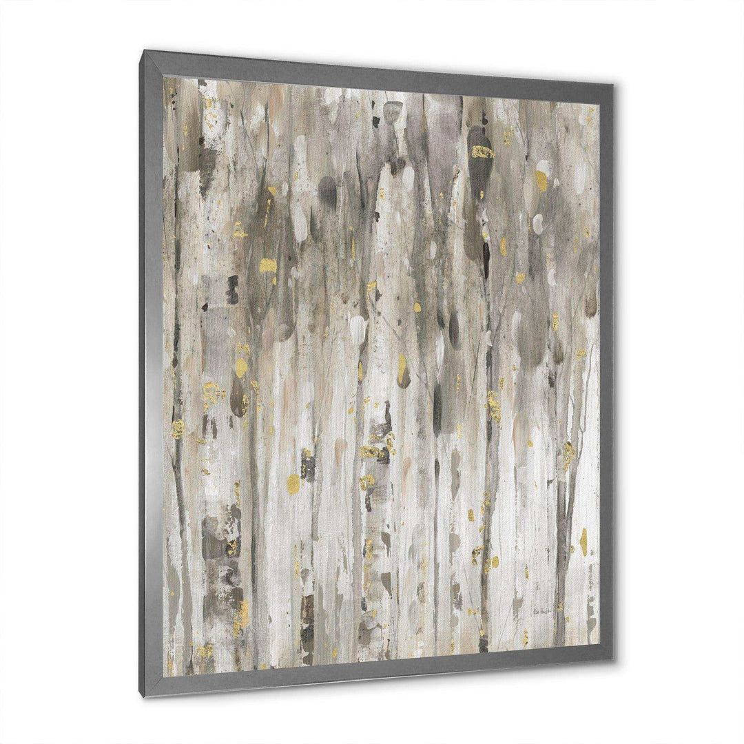 The Modern Grey Forest III - Farmhouse Wall Art Prints