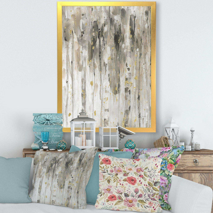The Modern Grey Forest IV - Farmhouse Wall Art Prints