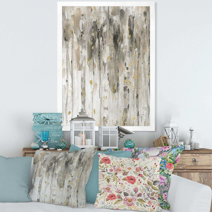The Modern Grey Forest IV - Farmhouse Wall Art Prints