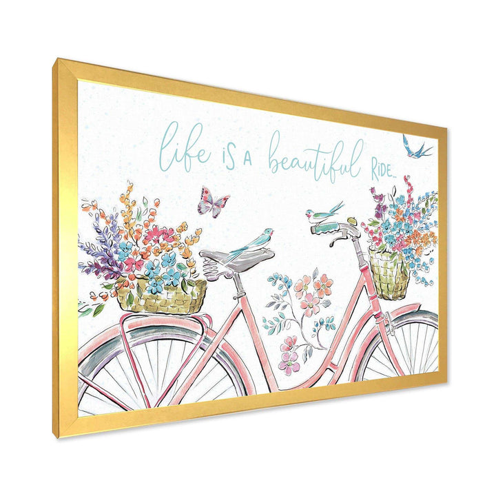 Spring Bike Bouquet