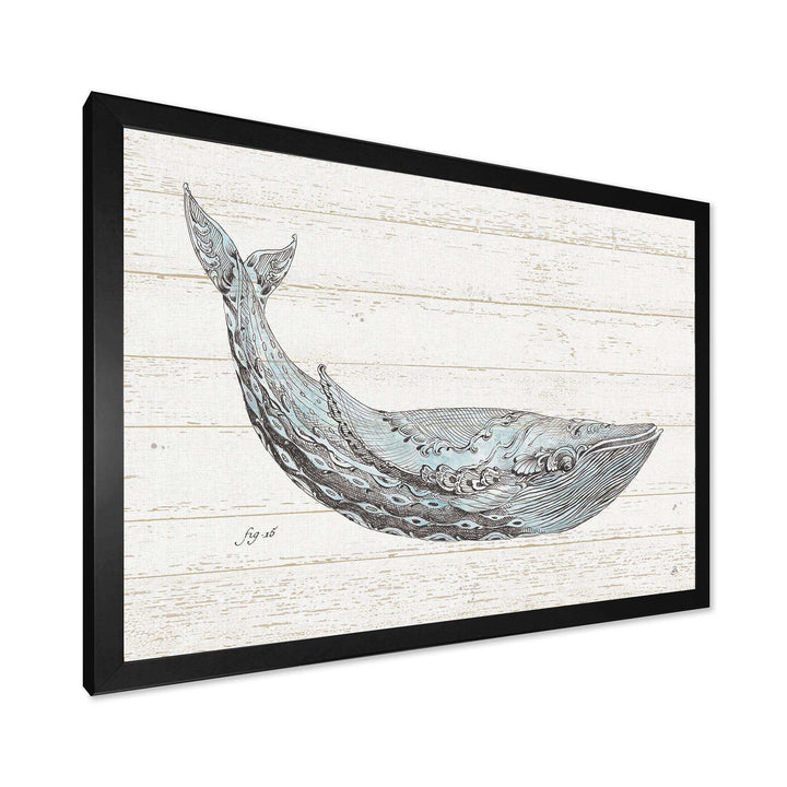 Blue Whale Watercolor