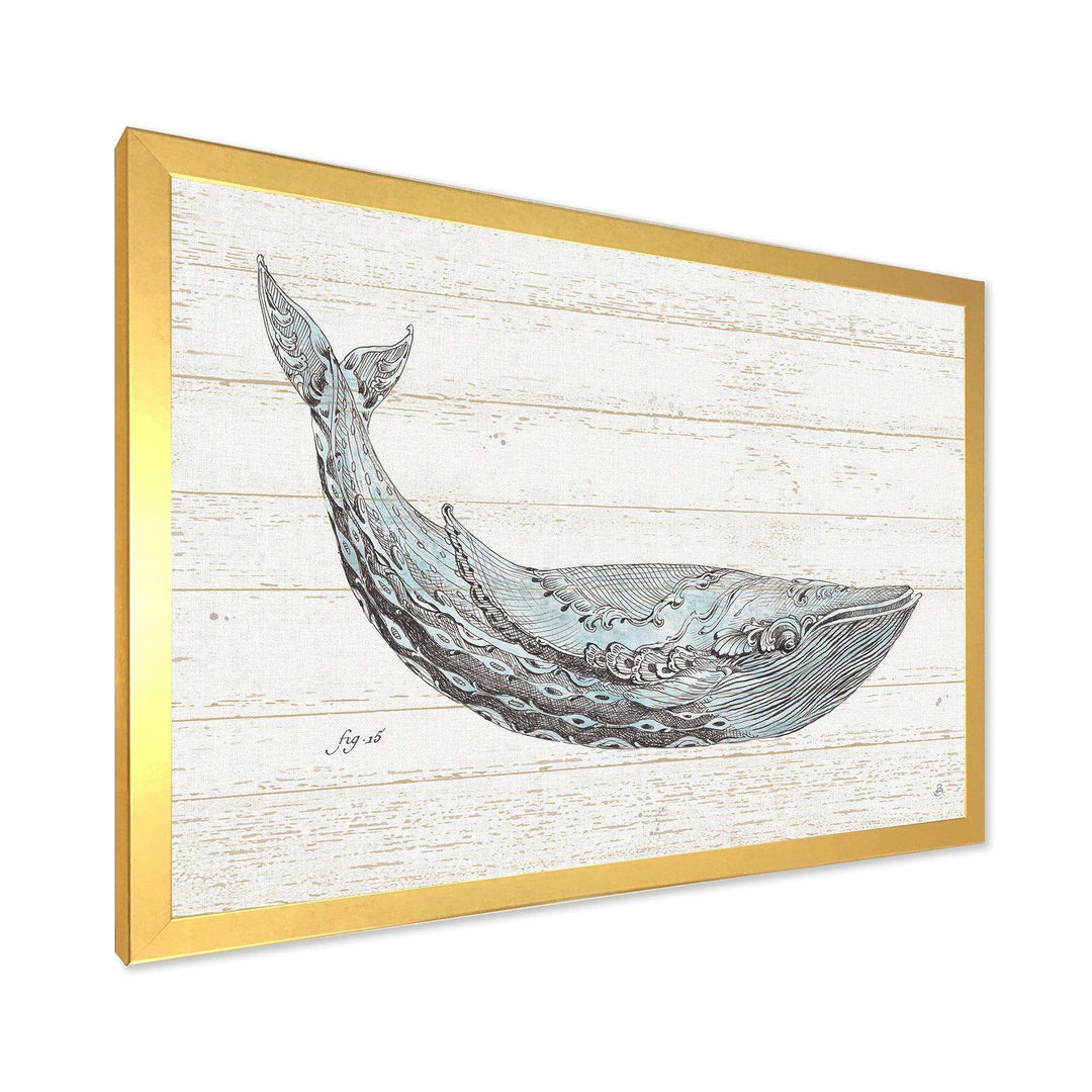 Blue Whale Watercolor
