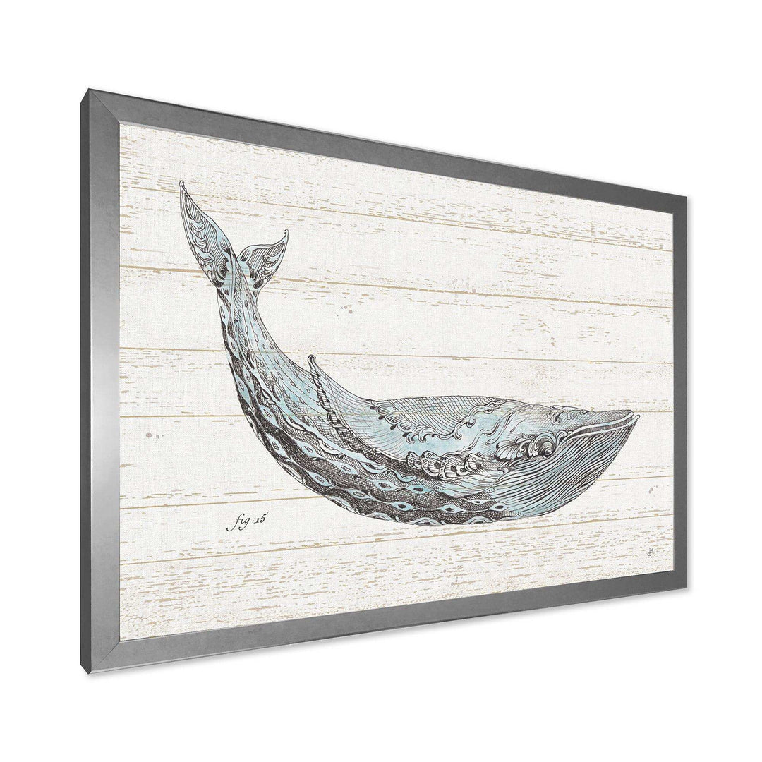 Blue Whale Watercolor