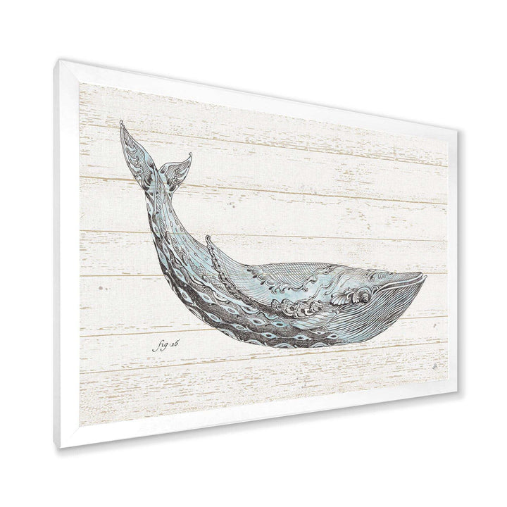 Blue Whale Watercolor