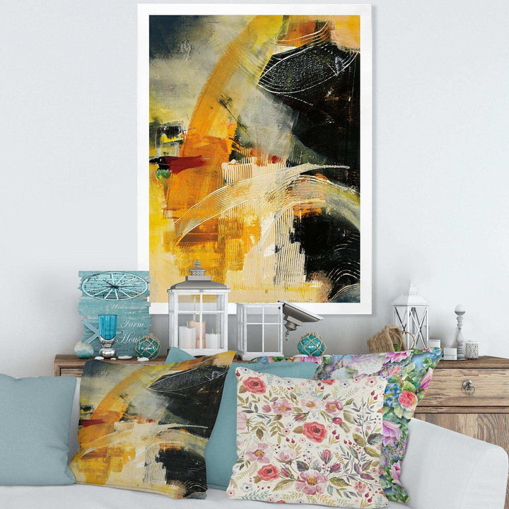End of the Orange Rainbow II - Traditional Canvas Wall Art