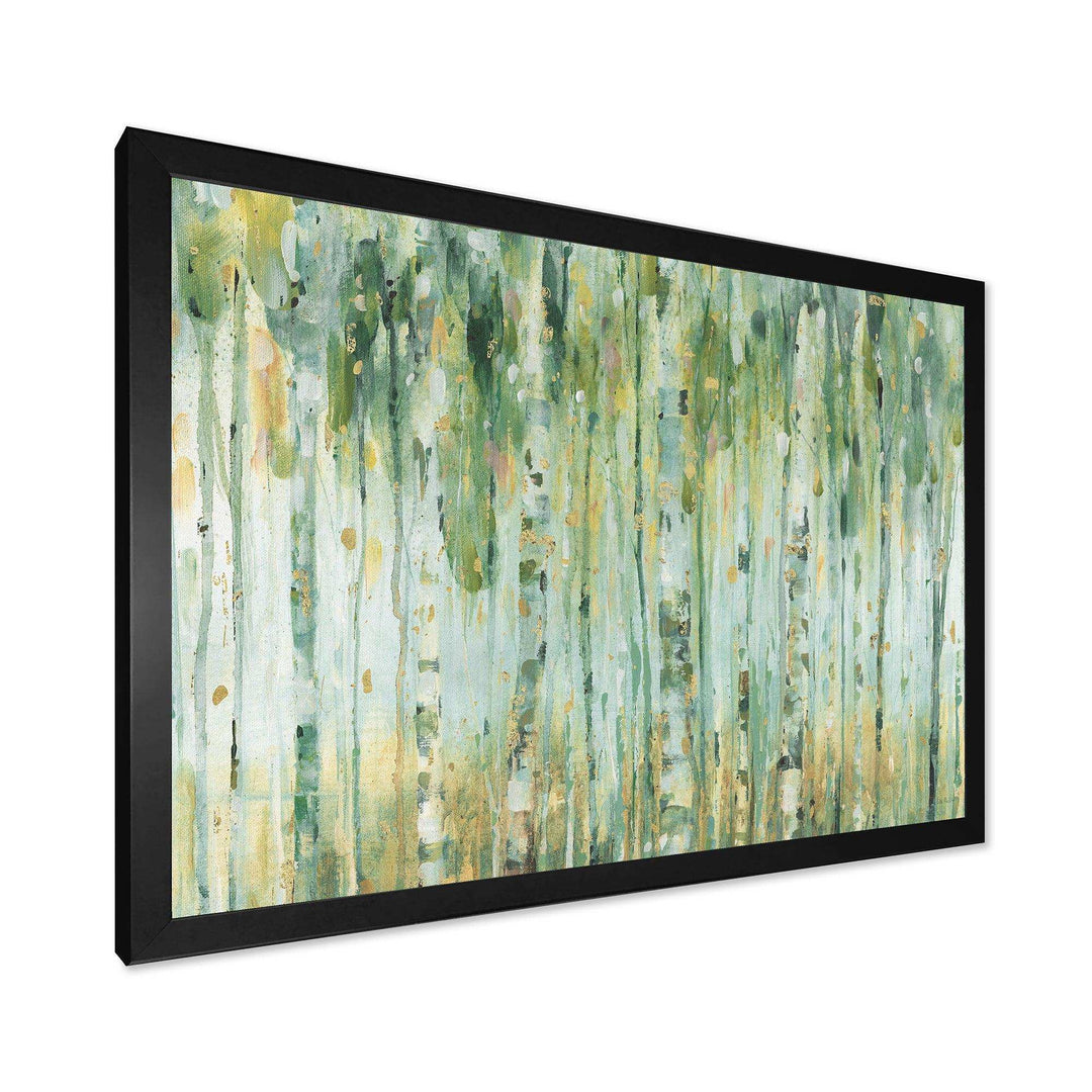 Golden Birch Forest V - Farmhouse Wall Art Prints