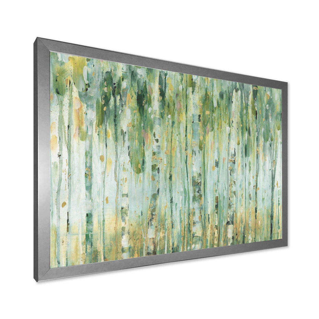 Golden Birch Forest V - Farmhouse Wall Art Prints