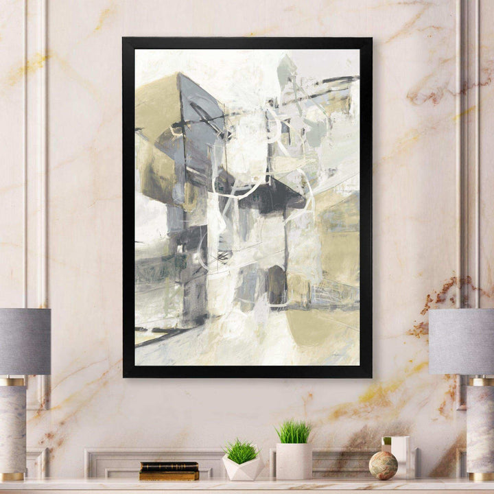 Glam Cream Dream IV - Modern Bedroom Wall Art