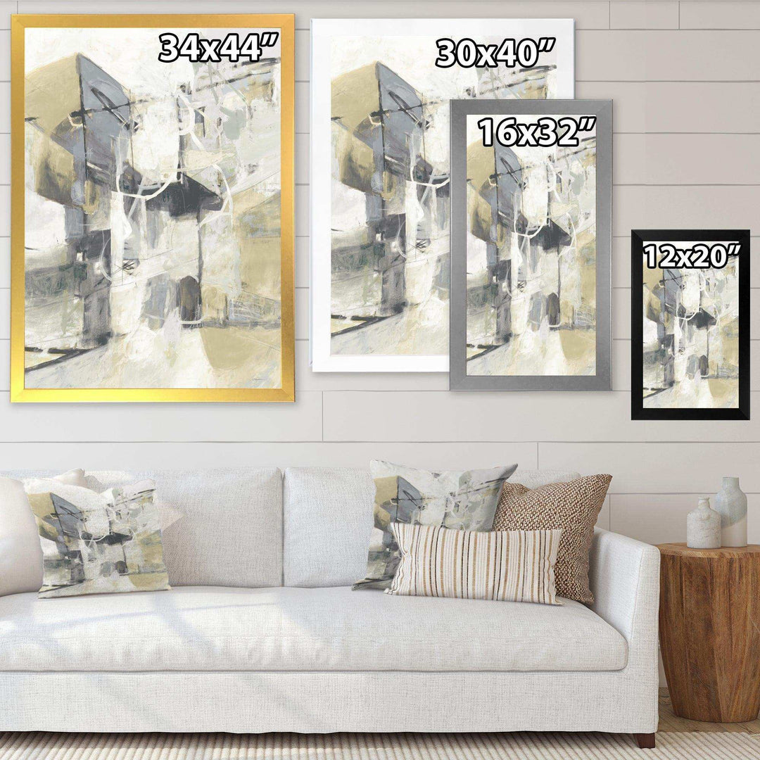 Glam Cream Dream IV - Modern Bedroom Wall Art