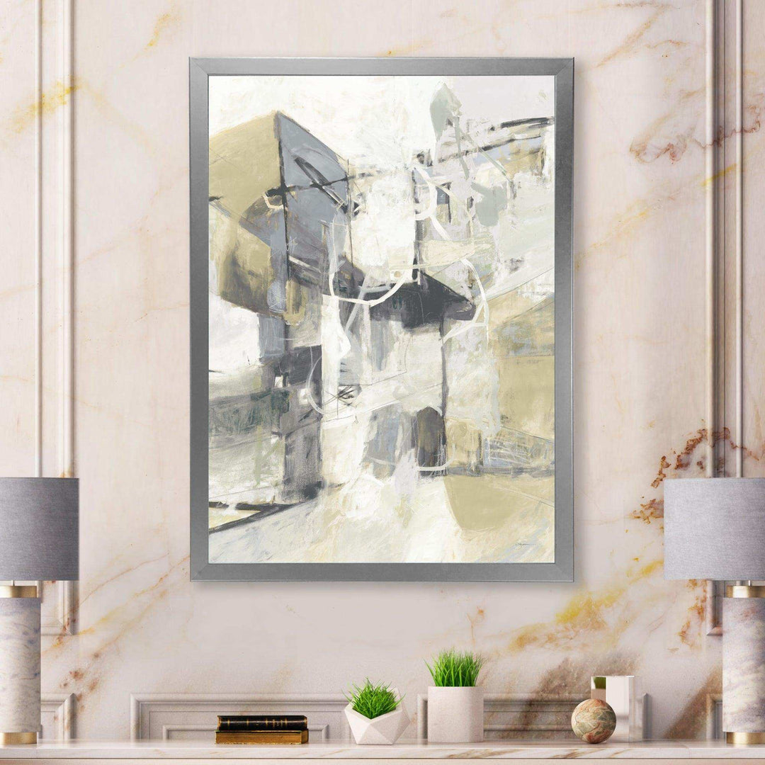 Glam Cream Dream IV - Modern Bedroom Wall Art