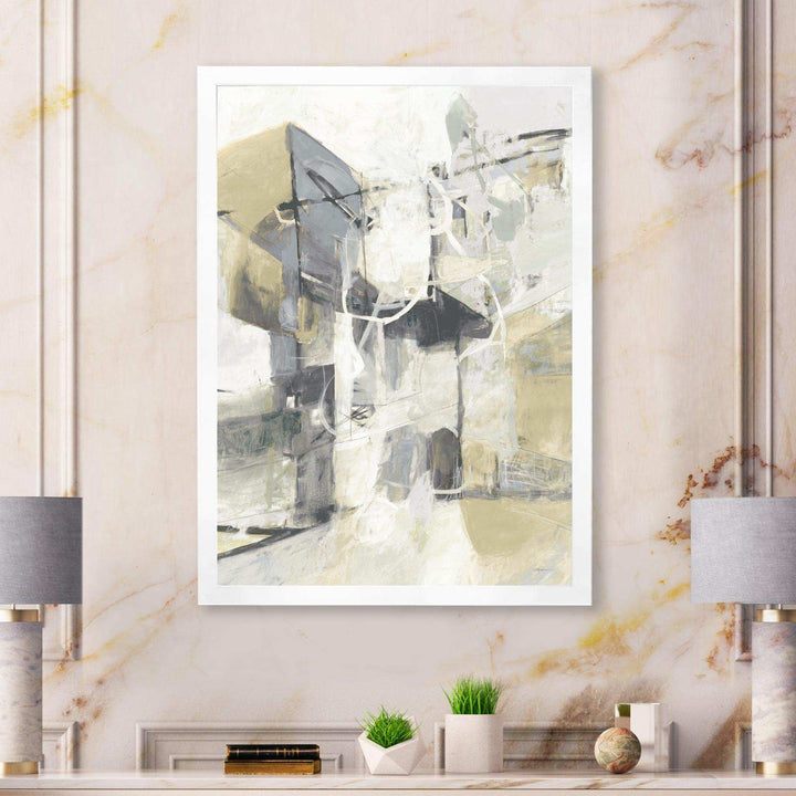 Glam Cream Dream IV - Modern Bedroom Wall Art