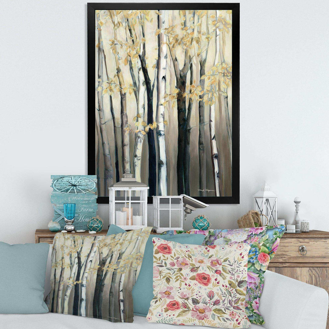 Golden Birch Forest III